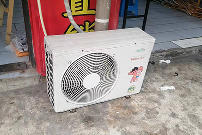 根河空调突然不制冷只吹自然风怎么办？